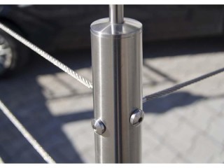 Balustrada din inox cu cablu MetalConfex.ro