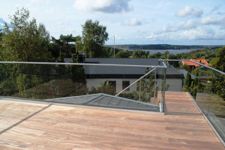 balustrada sticla exterior arges metalconfex.ro
