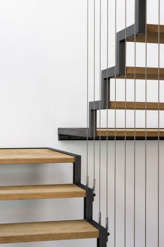 perdea cablu inox vertical