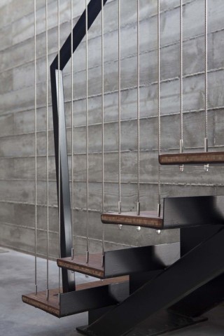 perdea din cablu inox vertical